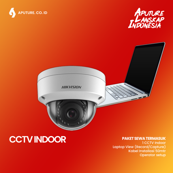 paket sewa cctv indoor 1 kamera